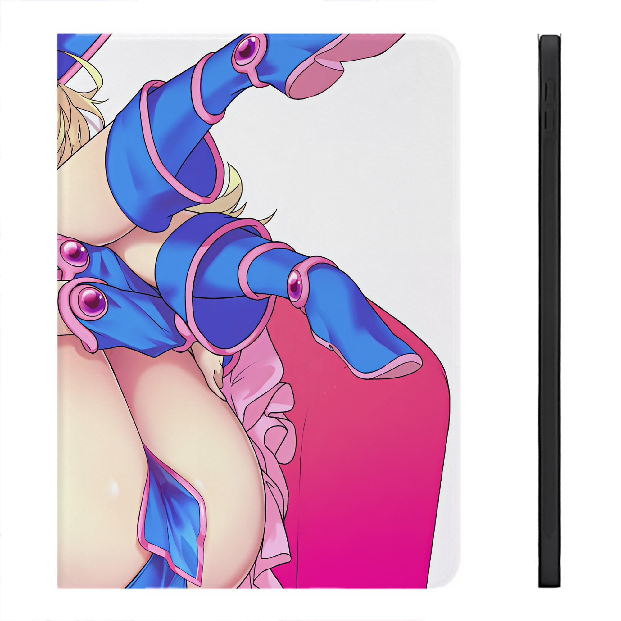 （画像用） 遊☆戯☆王 Yu-Gi-Oh! IPadケース ペンホルダー付き ブックスタイルデザイン